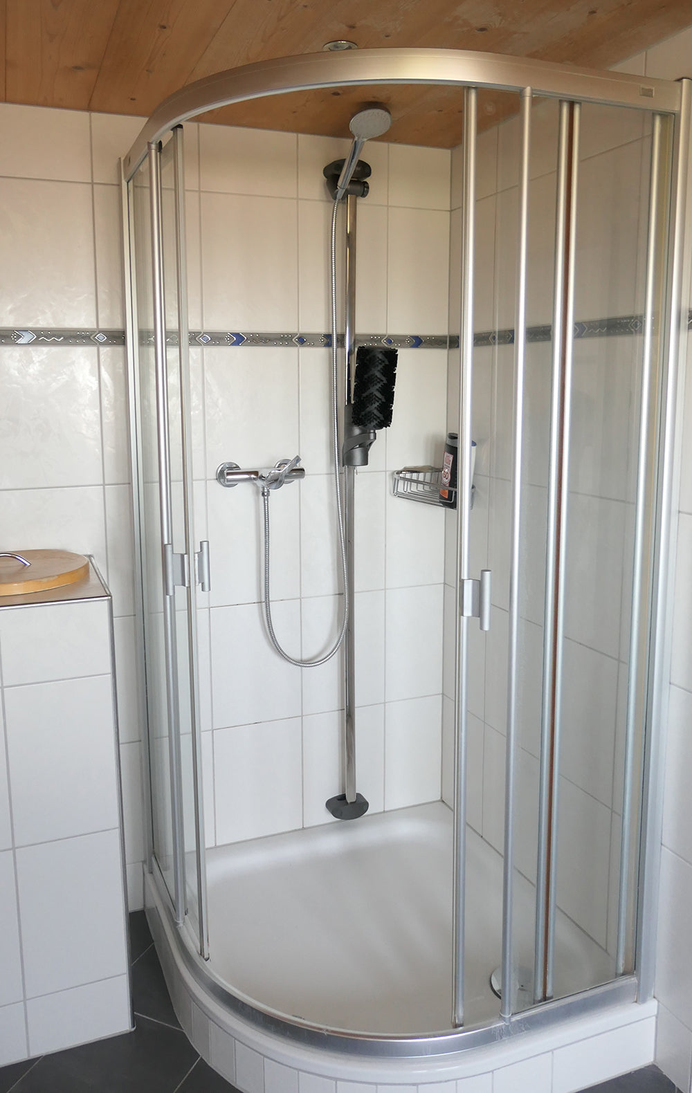 Eckkabine Dusche