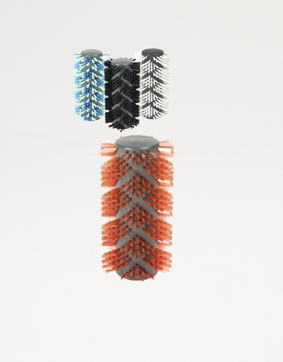 Massage brush with strong bristles