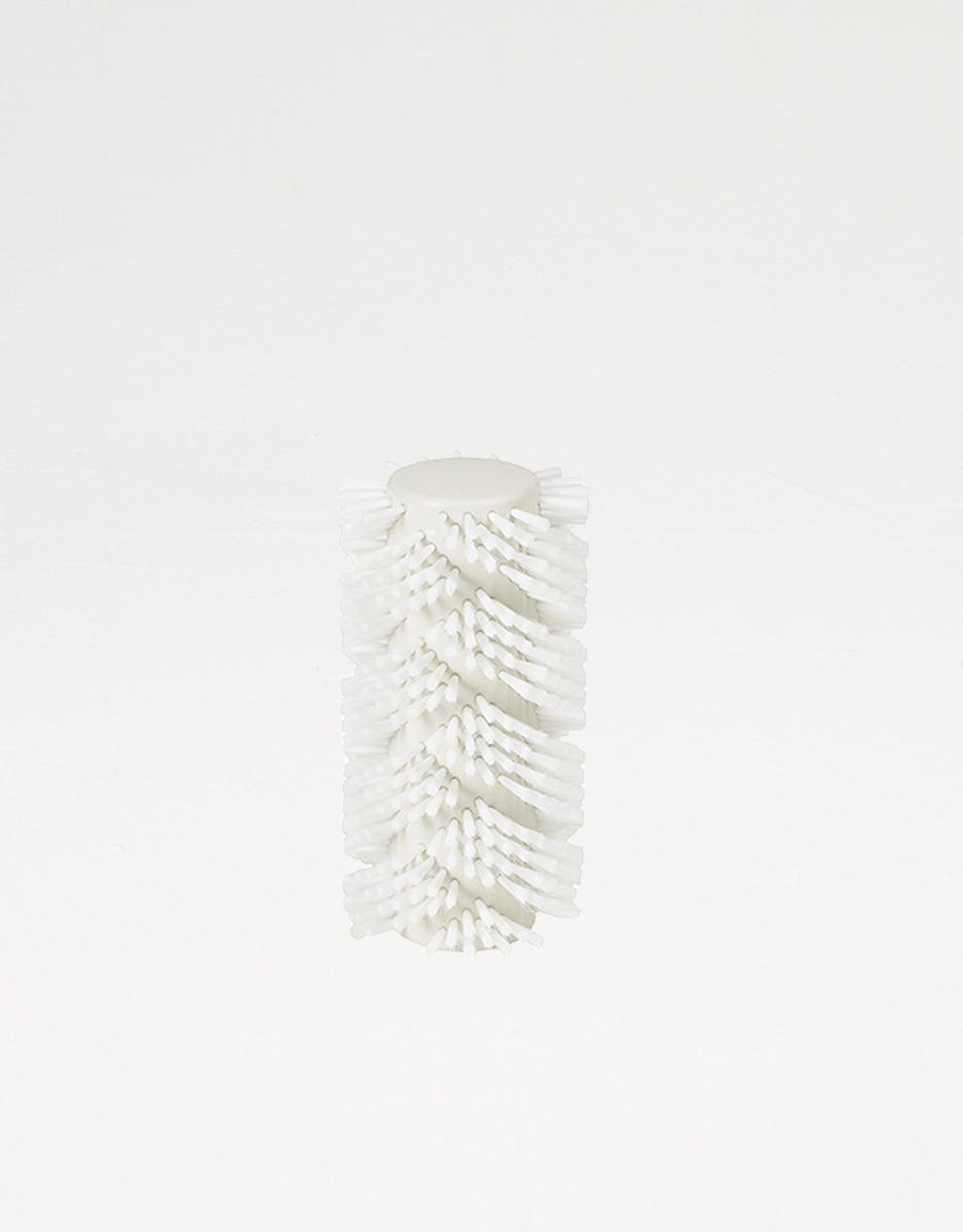 Massage brush with extra-soft bristles