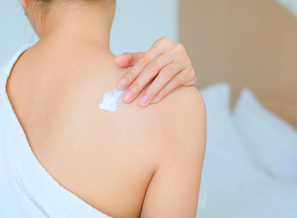 Hilfe Bodylotion auftragen