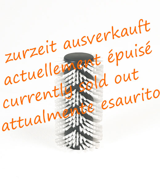 Massage brush with standard bristles