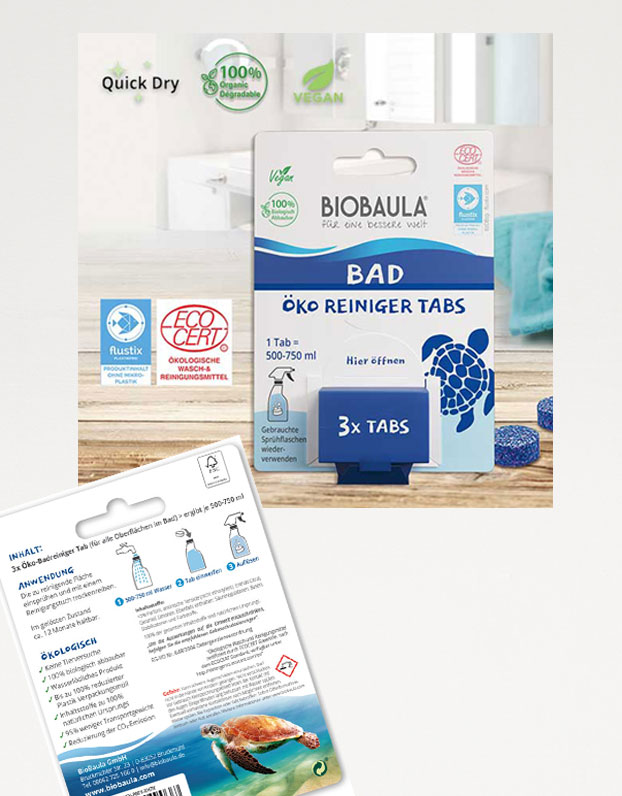 Biobaula Ecological cleaning tablets